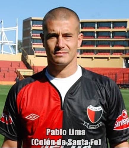 Pablo Lima playing for Colón